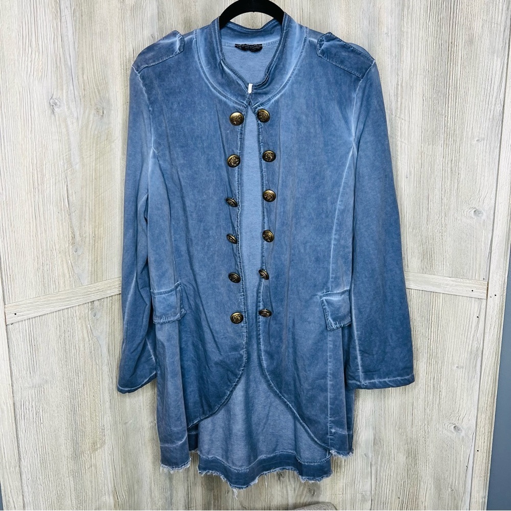 Bella Amore Military Button Jacket